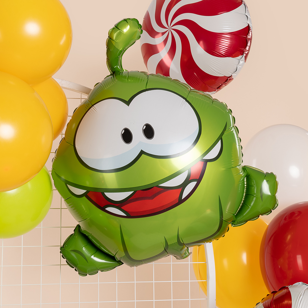 Шар (32''/81 см) Фигура, Ам Ням, 1 шт. в уп.