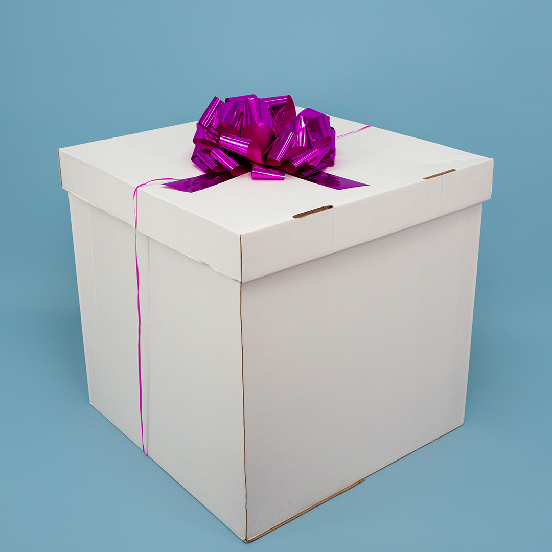 Бант Шар, Фуше, Металлик, 36 см, 1 шт. в упак. 