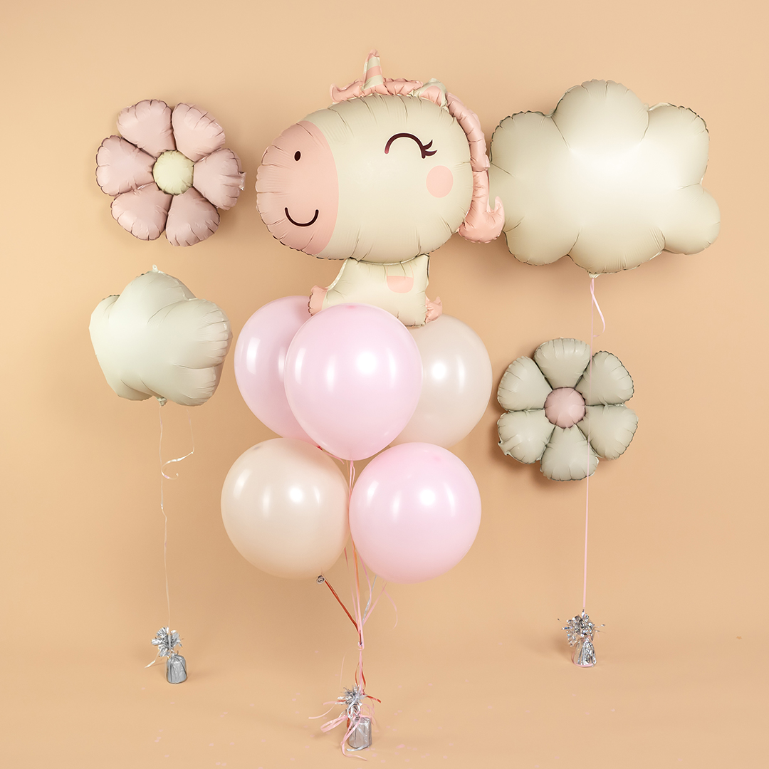 Шар (27''/69 см) Фигура, Облако, Сатин, 1 шт. в уп.