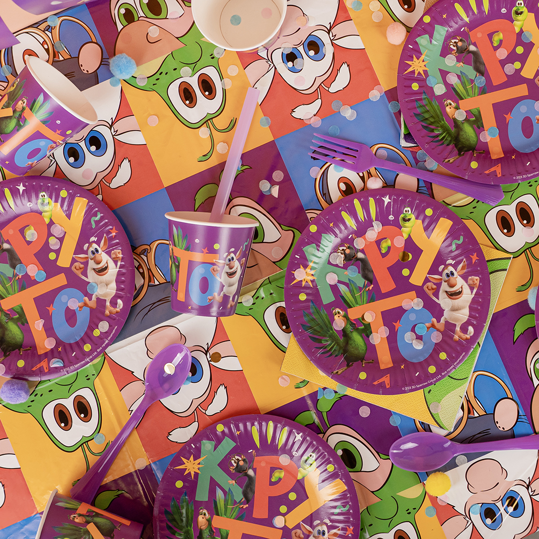 Скатерть одноразовая, Буба, 120*180 см, 1 шт.