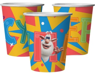 Стаканы (250 мл) Супер Буба, 6 шт.