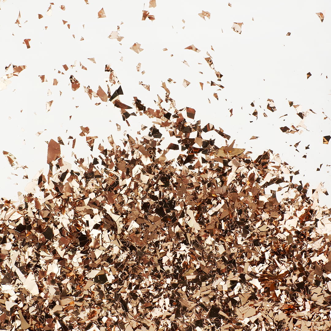 Конфетти дробленые Шампань, Металлик, 20 г.