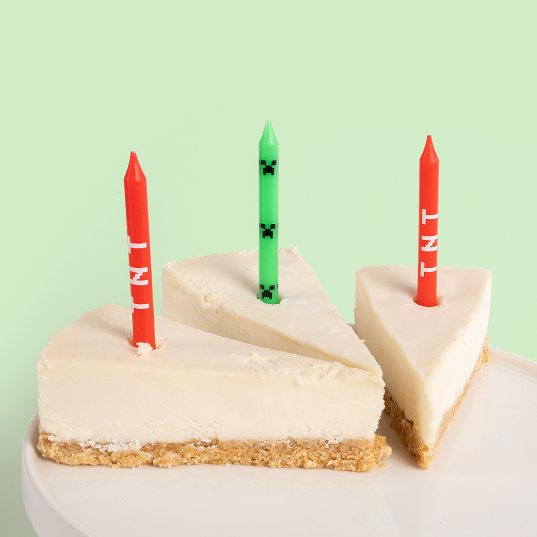 Свечи Пиксели, 0,8*8 см, 8 шт.