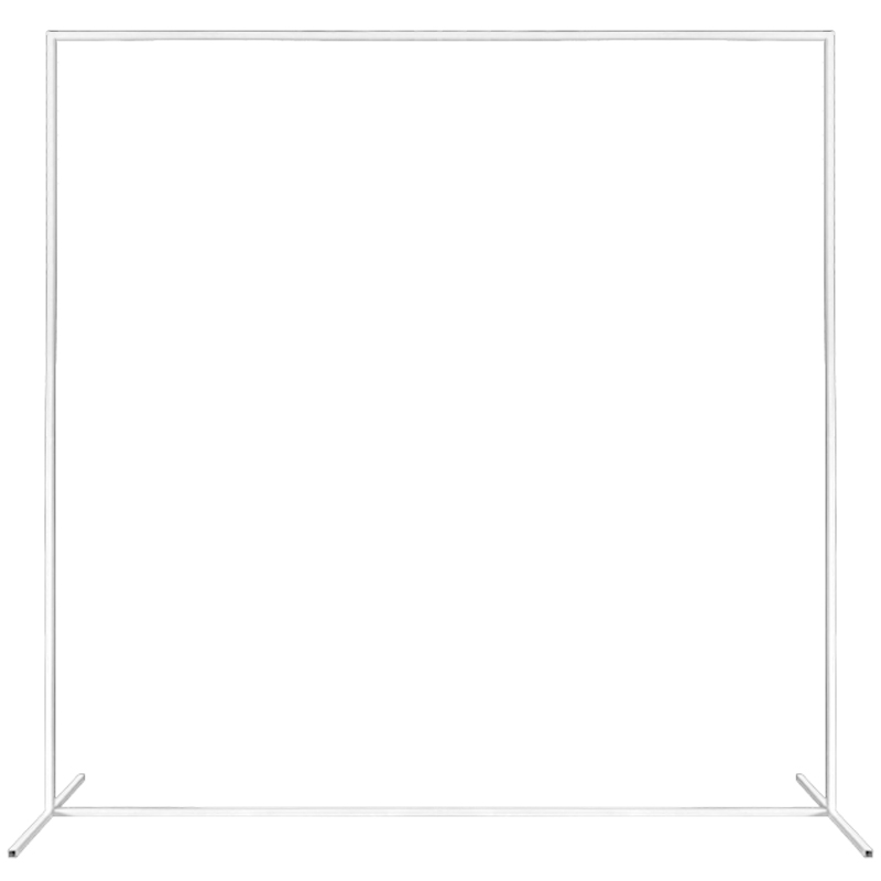 Арка для шаров Квадратная, металл, 2*2 м, Белый, 1 шт.