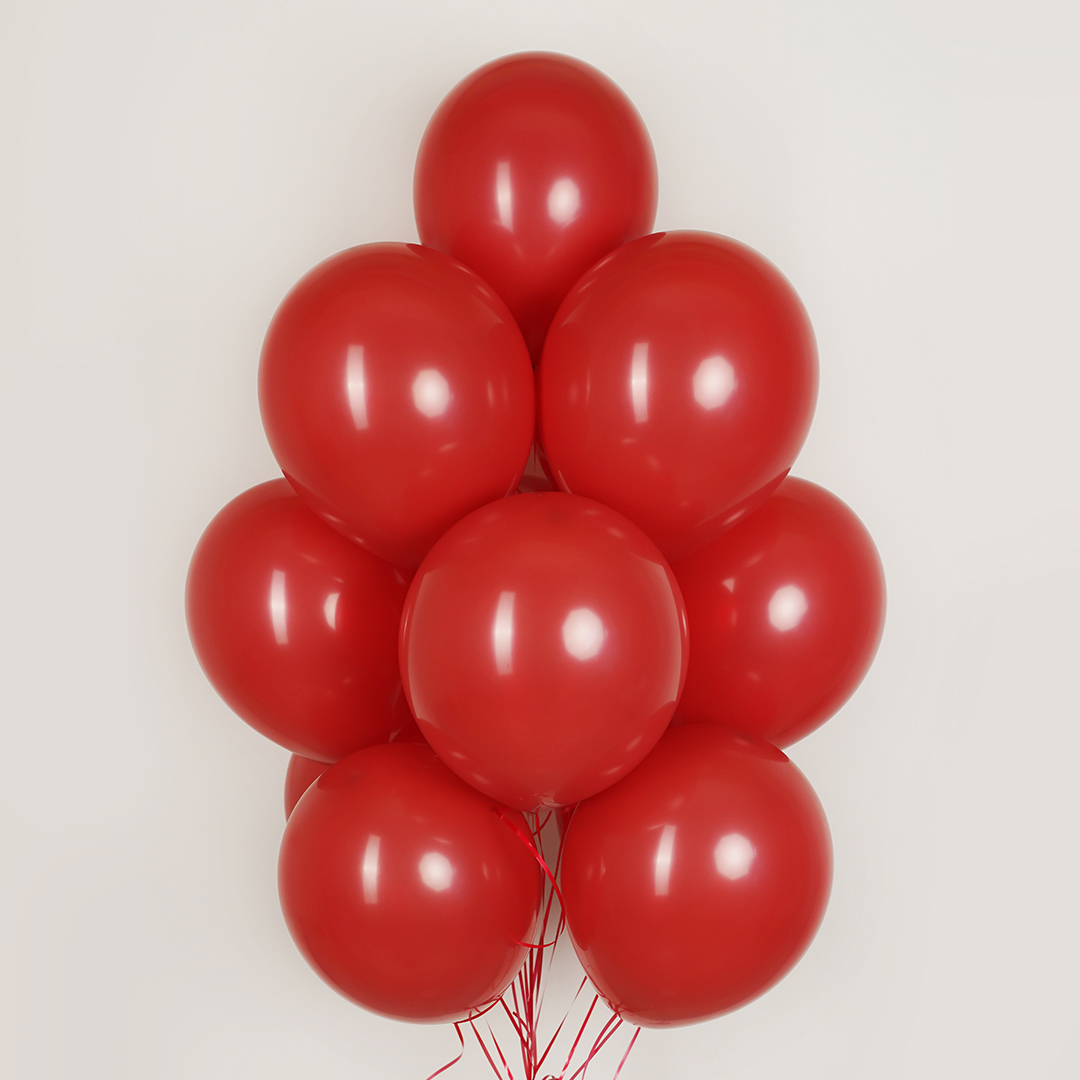 Шар (12''/30 см), Королевский красный (016), пастель, 50 шт.