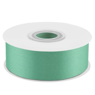 Лента атласная (2,5 см*22,85 м) Бирюзовый, 1 шт.