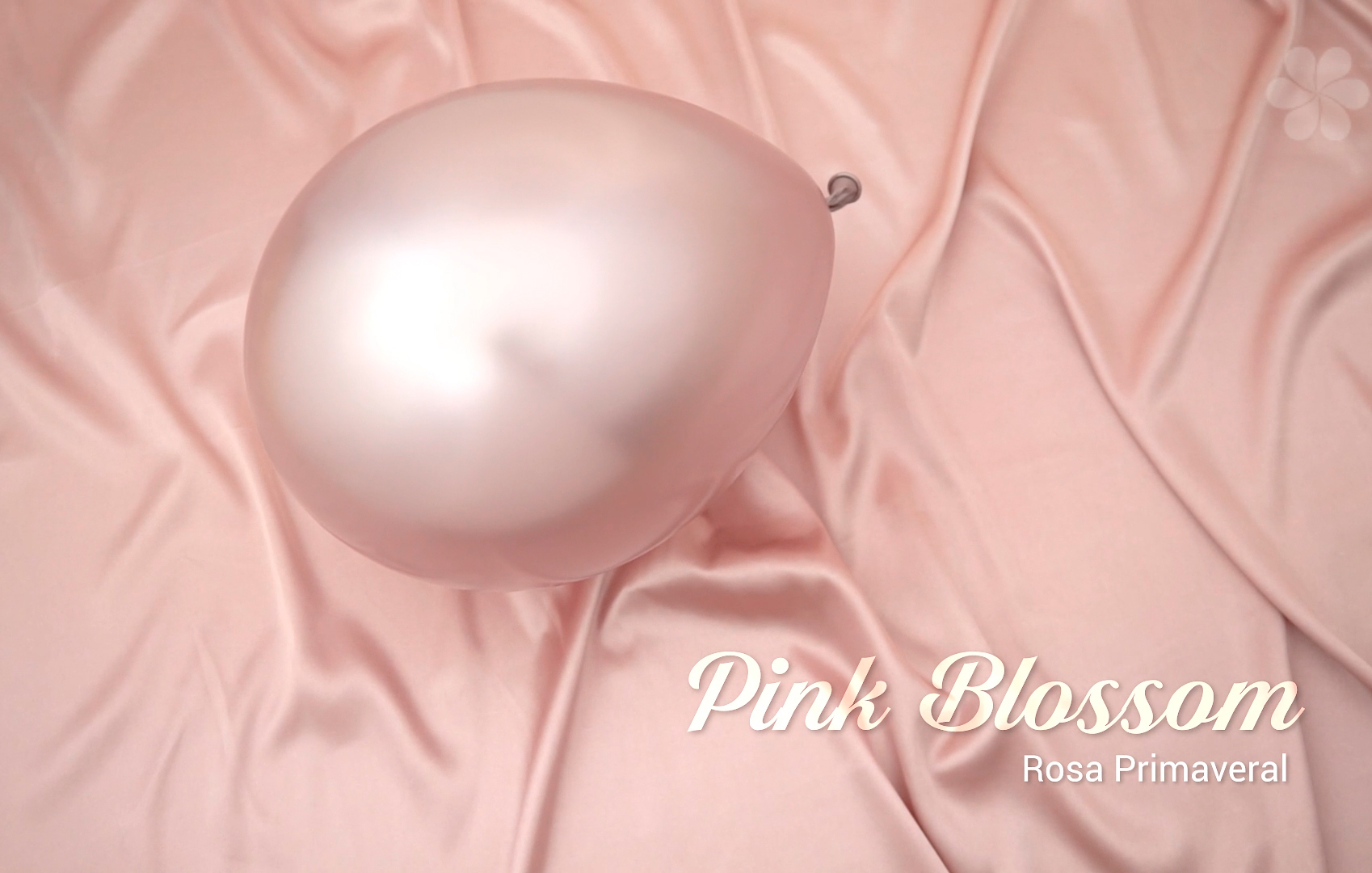 Шар (12''/30 см), Розовый цветок (809), шелк, 50 шт.