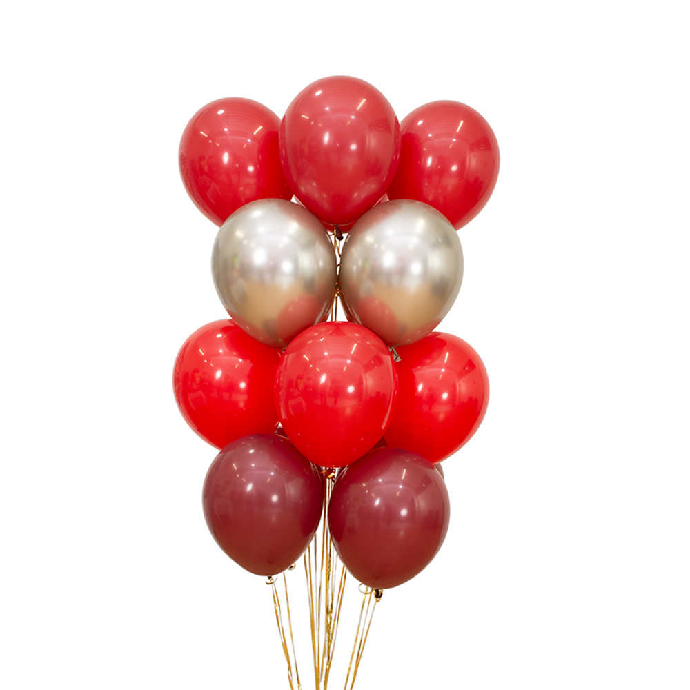 Шар (12''/30 см), Королевский красный (016), пастель, 50 шт.