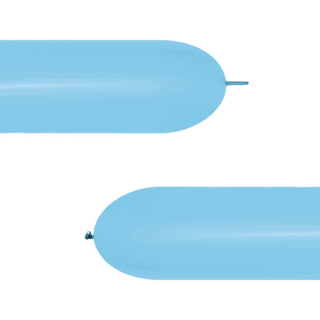 Шар (6''/15 см) ШДМ, Голубой (040), пастель, 20 шт.
