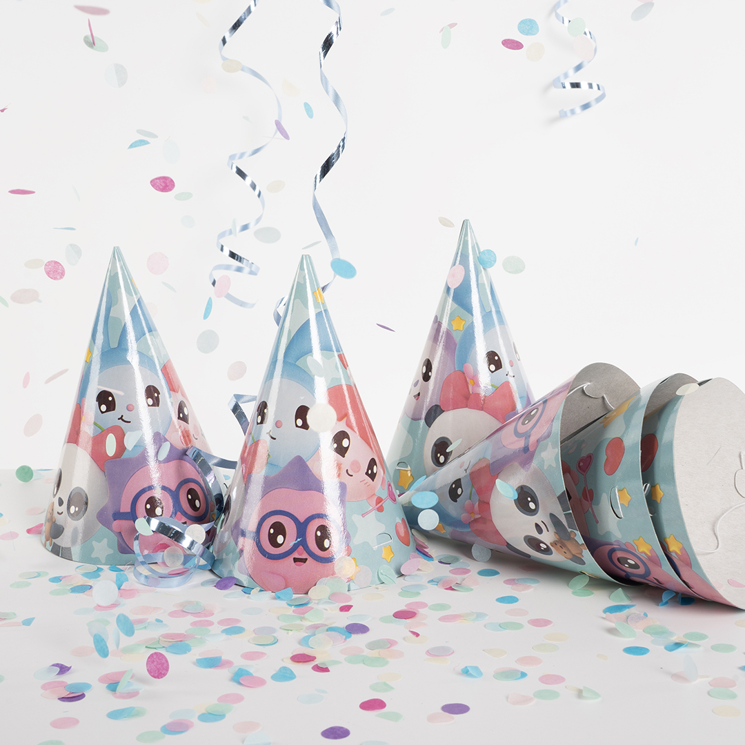 Колпаки, Малышарики, 6 шт. в упак. 