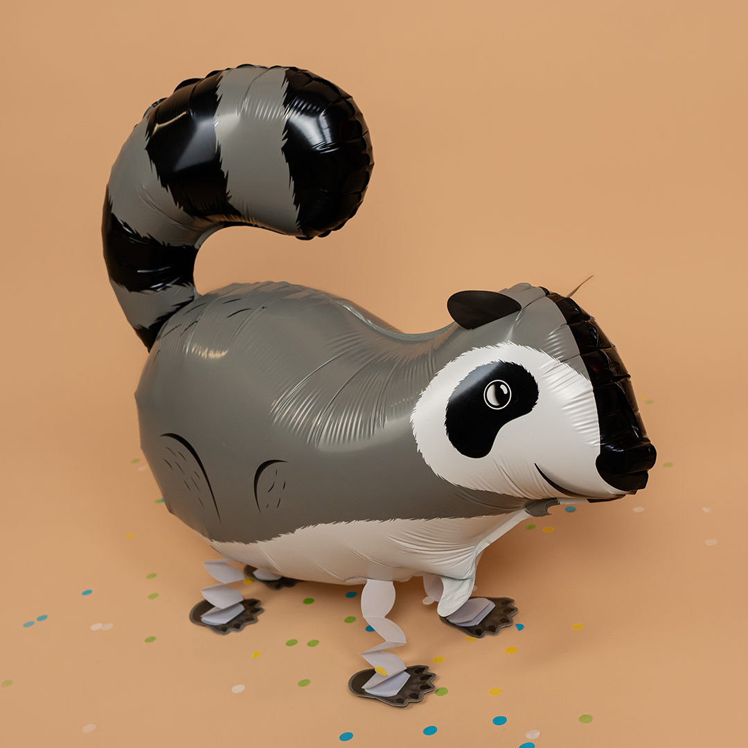 Шар 3D (27''/69 см) Ходячая Фигура, Барсук, 1 шт.