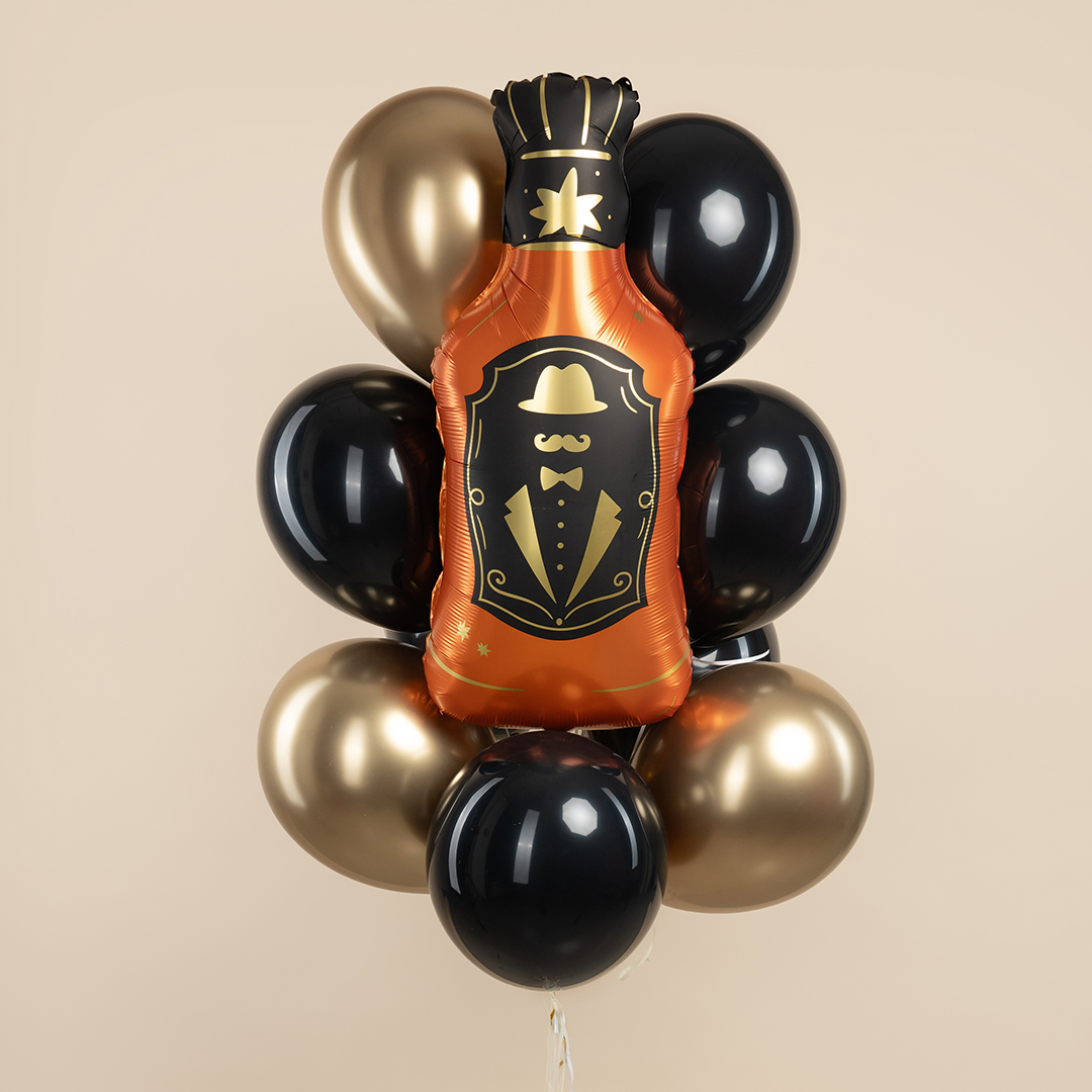 Шар (34''/86 см) Фигура, Бутылка Виски, 1 шт.