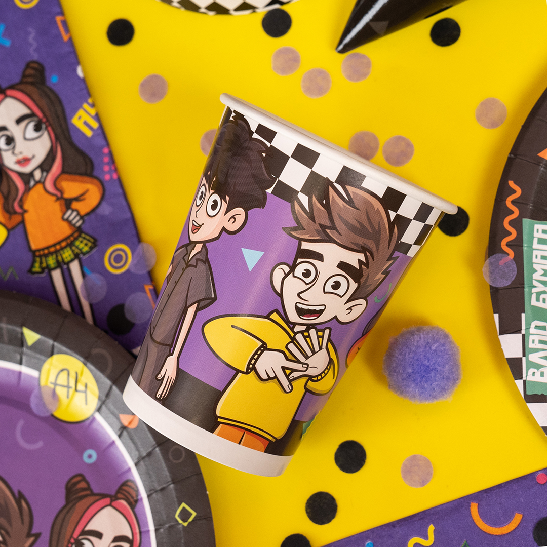 Стаканы (250 мл) Влад А4, 6 шт.