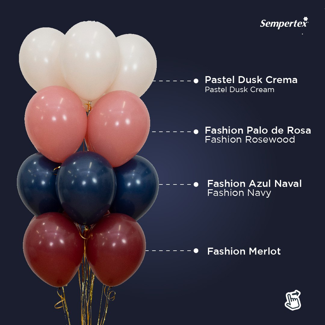 Шар (12''/30 см), Темно-синий (044), пастель, 50 шт.