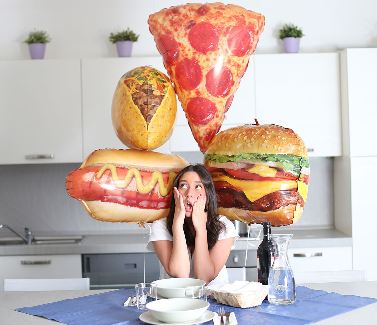 Шар (29''/74 см) Фигура, Пицца, 1 шт. в уп.