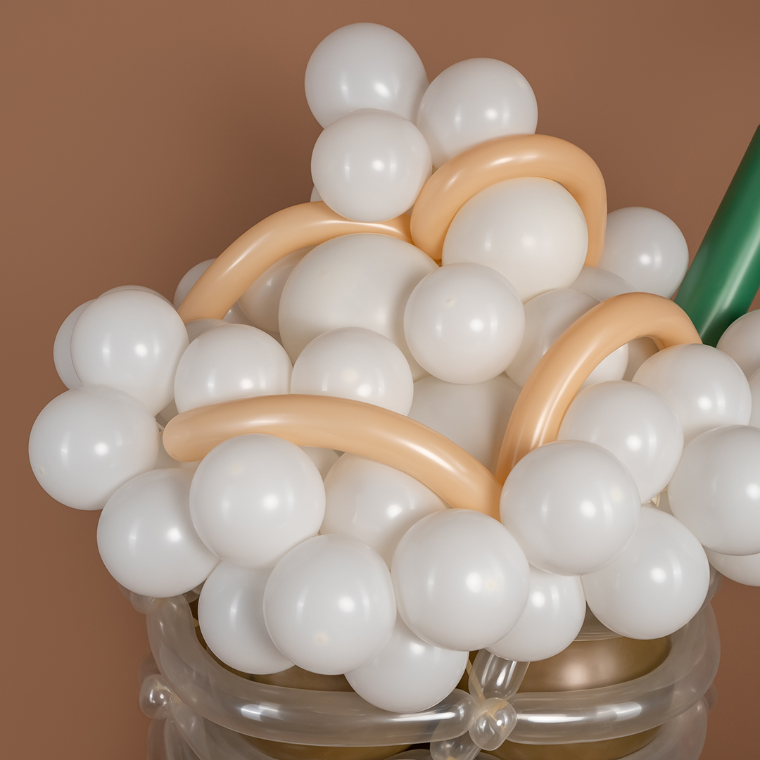 Шар (2''/5 см) ШДМ, Бежевый, пастель ретро, 100 шт.