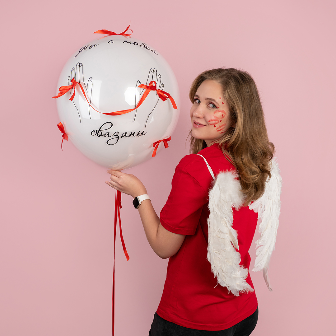 Лента атласная (1,2 см*22,85 м) Красный, 1 шт.