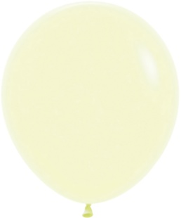 Шар (18''/46 см), Светло-желтый (620), макарунс, 25 шт.