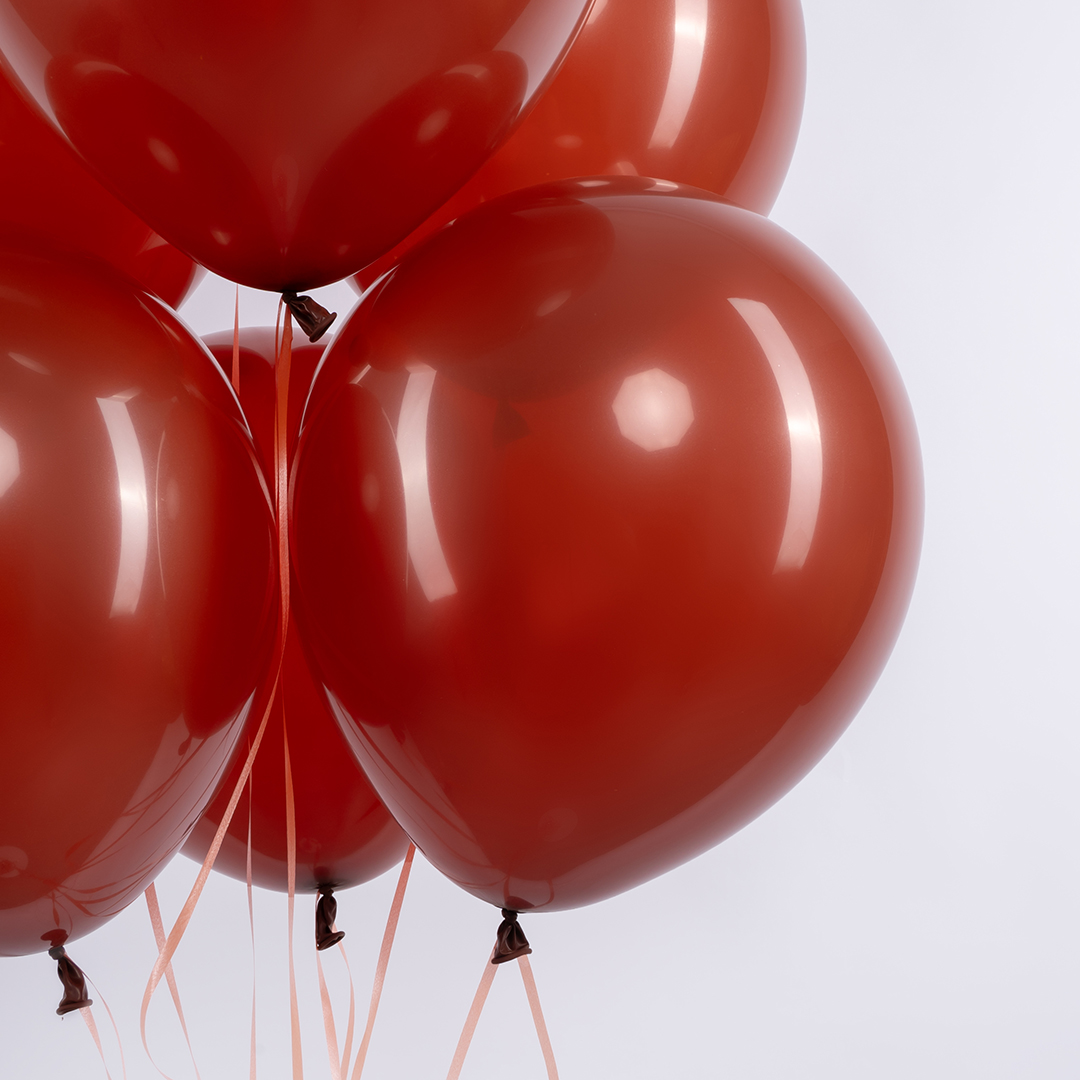 Шар (12''/30 см), Кофейный, пастель ретро, 100 шт.