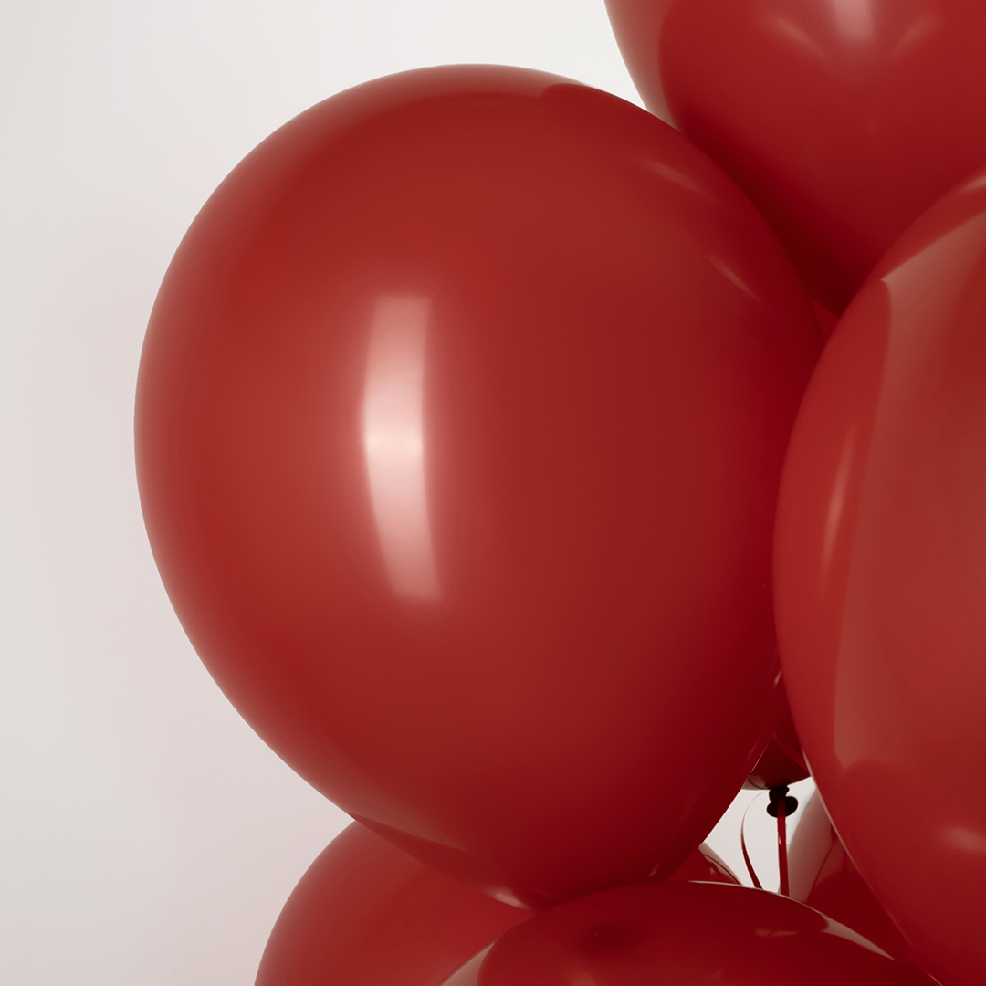 Шар (12''/30 см), Королевский красный (016), пастель, 50 шт.