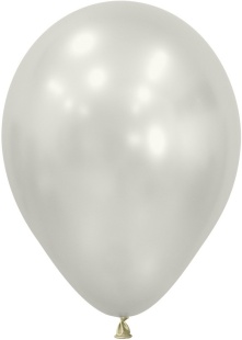 Шар (12''/30 см), Устрично-белый (806), шелк, 50 шт.